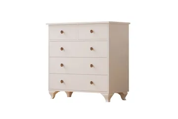 Elyra Hörnbyrå 90 cm - Matt Vit - Förvaring - Förvaringsmöbler - Byrå