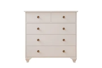 Elyra Hörnbyrå 90 cm - Matt Vit - Förvaring - Förvaringsmöbler - Byrå