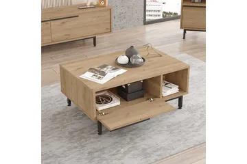 Erhan Möbelset För Vardagsrum - Ek - Förvaring - Förvaringsmöbler - Möbelset för vardagsrum