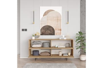 Erhan Möbelset För Vardagsrum - Ek - Förvaring - Förvaringsmöbler - Möbelset för vardagsrum