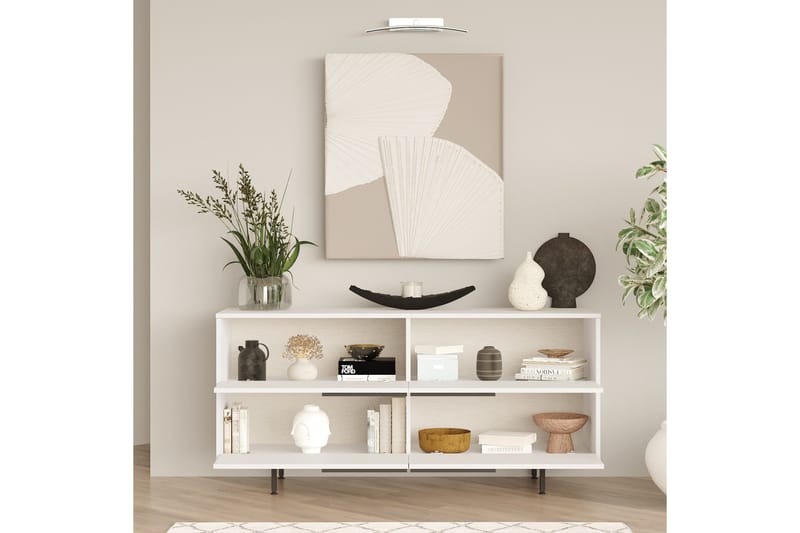 Erhan Möbelset För Vardagsrum - Vit - Förvaring - Förvaringsmöbler - Möbelset för vardagsrum