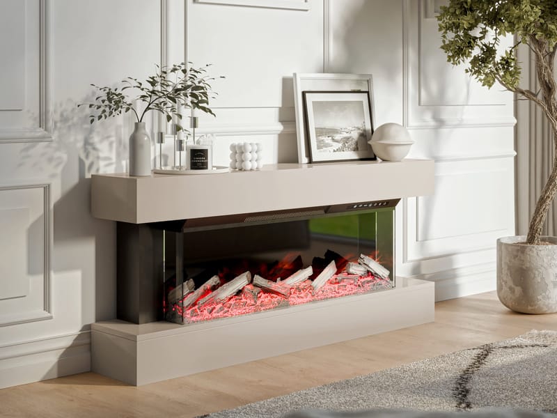 Erylin Elektrisk Eldstad 120 cm - Inredning - Kaminer - Kamin utan skorsten - Elkamin