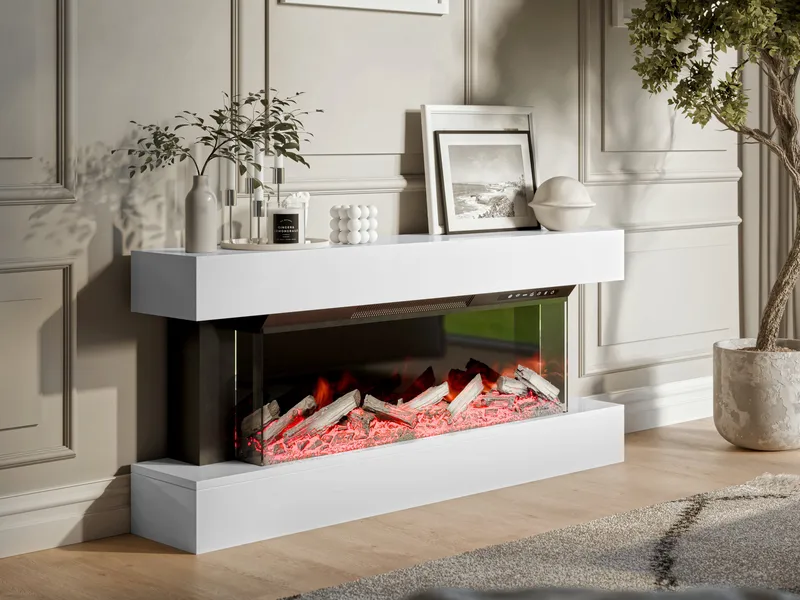 Erylin Elektrisk Eldstad 120 cm - Inredning - Kaminer - Kamin utan skorsten - Elkamin