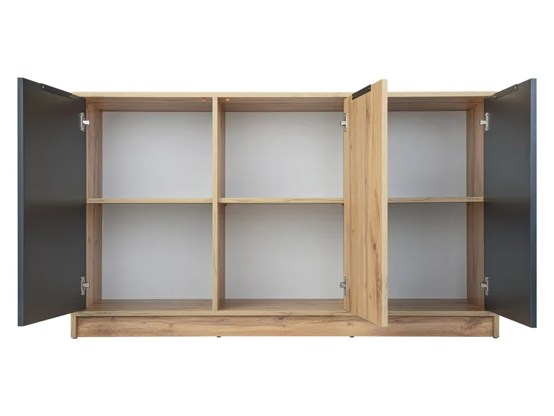 Escaldes Skänk 138 cm - brun, svart - Förvaring - Förvaringsmöbler - Sideboard & skänk
