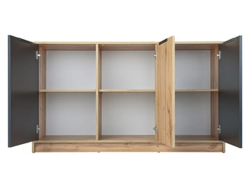 Escaldes Skänk 138 cm - brun, vit - Förvaring - Förvaringsmöbler - Sideboard & skänk
