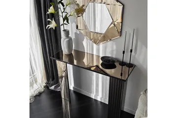 Ezlyn Byrå 105 cm - Brons - Möbler - Bord & matgrupp - Avlastningsbord & sidobord - Konsolbord & hallbord