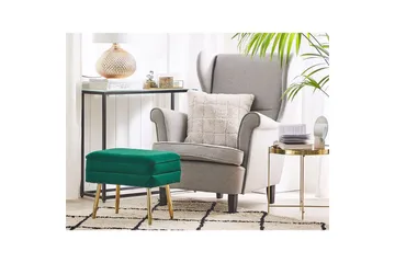 Förvaringsbänk Odessa Grön/guld - Grön/guld - Förvaring - Förvaringsmöbler - Förvaringskista & sängkista