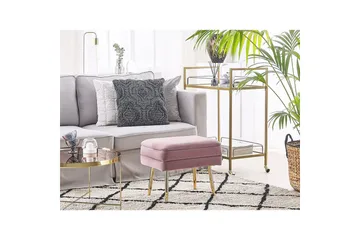 Förvaringsbänk Odessa Rosa/guld - Rosa/guld - Förvaring - Förvaringsmöbler - Förvaringskista & sängkista