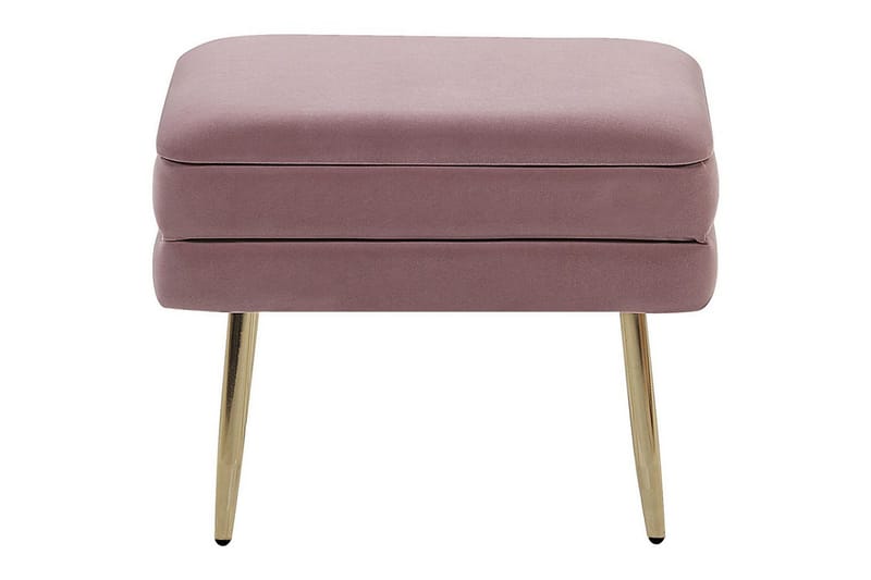 Förvaringsbänk Odessa Rosa/guld - Rosa/guld - Förvaring - Förvaringsmöbler - Förvaringskista & sängkista