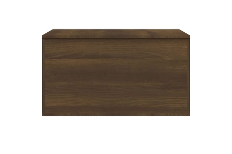 Förvaringskista brun ek 84x42x46 cm konstruerat trä - Mörkt trä - Förvaringskista & sängkista