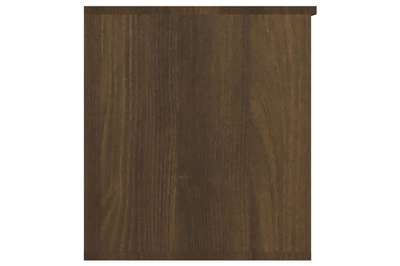 Förvaringskista brun ek 84x42x46 cm konstruerat trä - Mörkt trä - Förvaringskista & sängkista