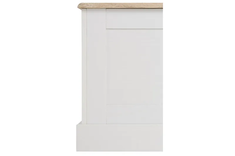 Dareia Förvaringskista 90 cm - Vit/Brun - Förvaring - Förvaringsmöbler - Förvaringskista & sängkista