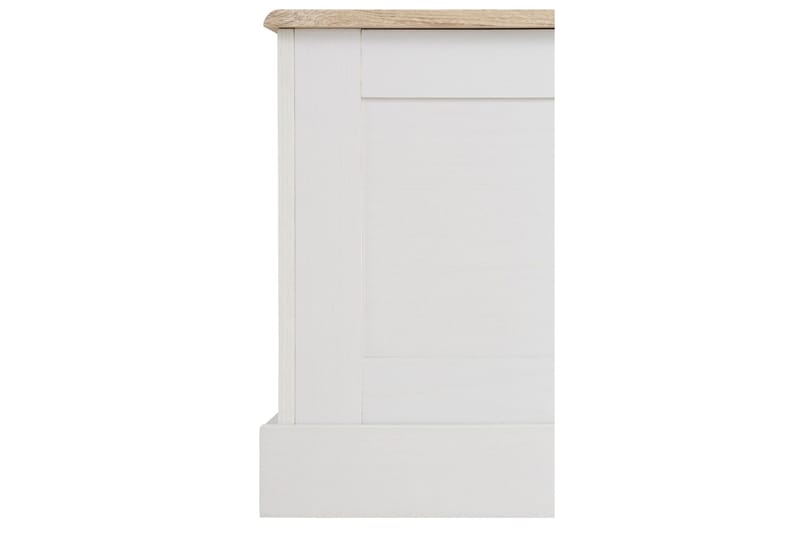 Dareia Förvaringskista 90 cm - Vit/Brun - Förvaring - Förvaringsmöbler - Förvaringskista & sängkista
