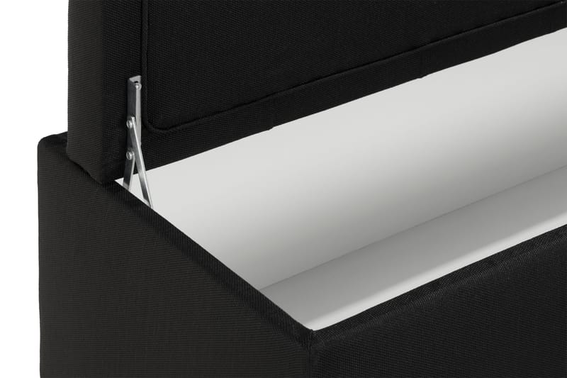Ella Sängkista 140 cm Djuphäftad - Svart - Förvaring - Förvaringsmöbler - Förvaringskista & sängkista