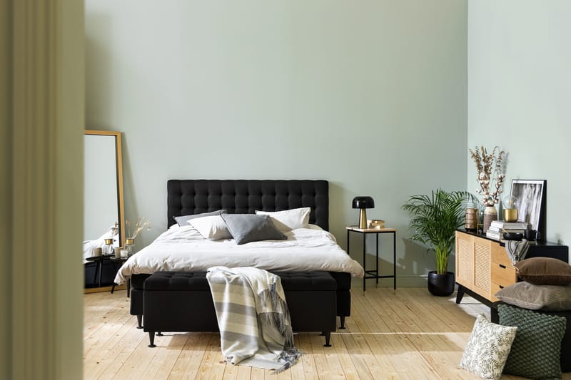 Ella Sängkista 140 cm Djuphäftad - Svart - Förvaring - Förvaringsmöbler - Förvaringskista & sängkista