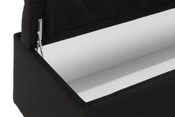 Ella Sängkista 140 cm Rutig - Svart - Förvaring - Förvaringsmöbler - Förvaringskista & sängkista