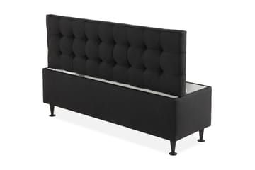 Ella Sängkista 140 cm Rutig - Svart - Förvaring - Förvaringsmöbler - Förvaringskista & sängkista