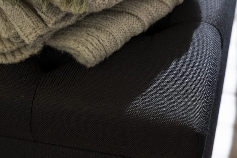 Ella Sängkista 140 cm Rutig - Svart - Förvaring - Förvaringsmöbler - Förvaringskista & sängkista