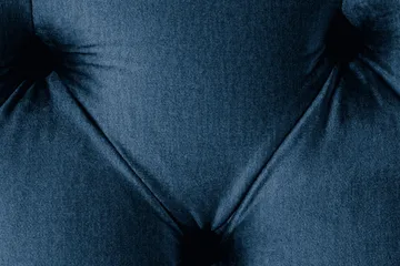 Ella Sängkista 140cm Djuphäftad - Blå/Sammet - Förvaring - Förvaringsmöbler - Förvaringskista & sängkista