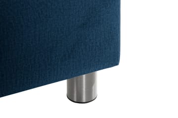 Ella Sängkista 140cm Djuphäftad - Blå/Sammet - Förvaring - Förvaringsmöbler - Förvaringskista & sängkista