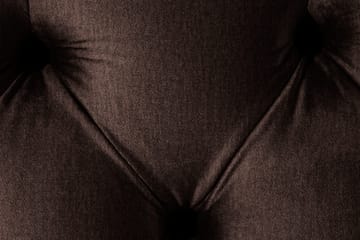 Ella Sängkista 140cm Djuphäftad - Brun/Sammet - Förvaring - Förvaringsmöbler - Förvaringskista & sängkista