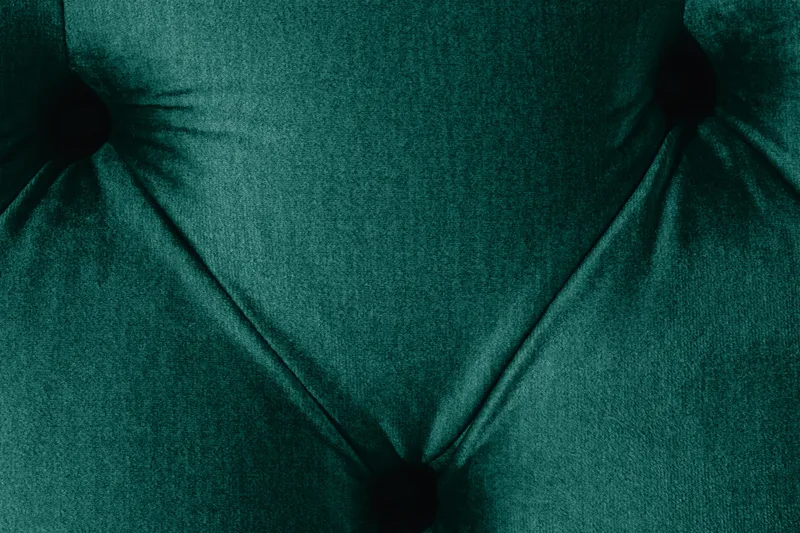 Ella Sängkista 140cm Djuphäftad - Grön/Sammet - Förvaring - Förvaringsmöbler - Förvaringskista & sängkista