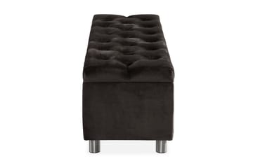 Ella Sängkista 140cm Djuphäftad - Svart - Förvaring - Förvaringsmöbler - Förvaringskista & sängkista