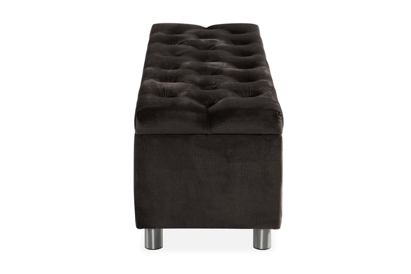 Ella Sängkista 140cm Djuphäftad - Svart - Förvaring - Förvaringsmöbler - Förvaringskista & sängkista