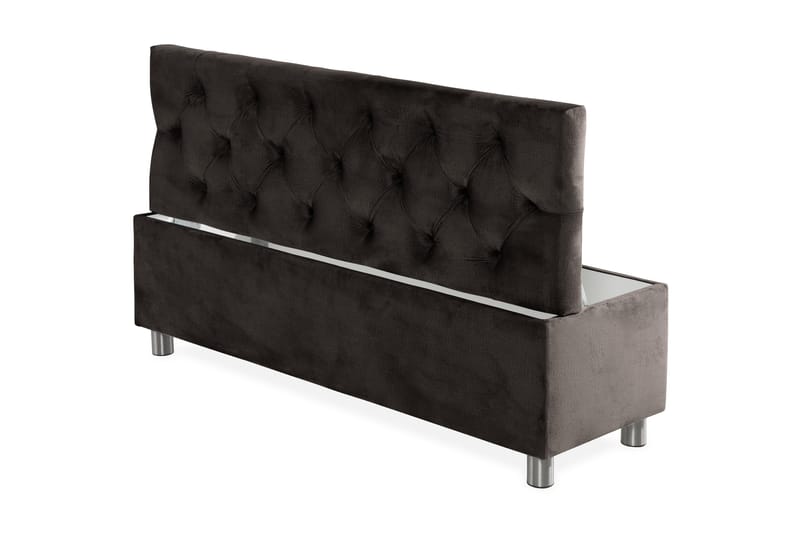 Ella Sängkista 140cm Djuphäftad - Svart - Förvaring - Förvaringsmöbler - Förvaringskista & sängkista