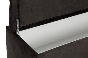 Ella Sängkista 140cm Djuphäftad - Svart - Förvaring - Förvaringsmöbler - Förvaringskista & sängkista