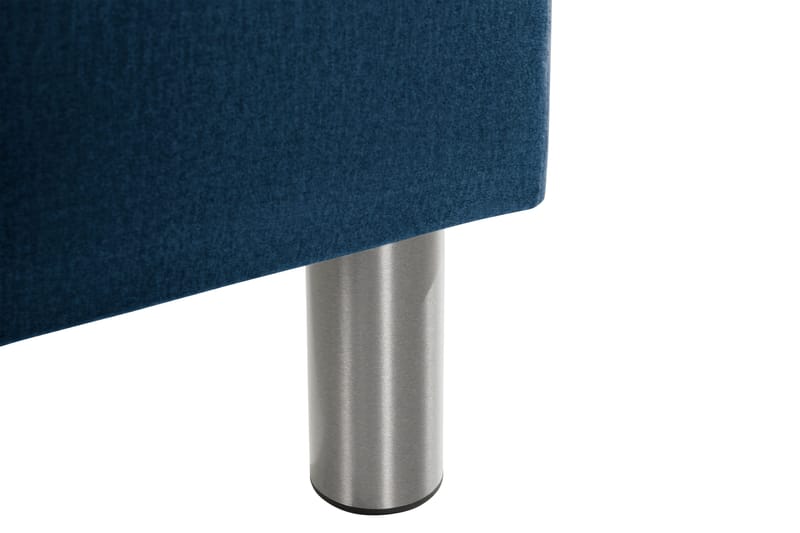 Ella Sängkista 140cm Rutig - Blå/Sammet - Förvaring - Förvaringsmöbler - Förvaringskista & sängkista