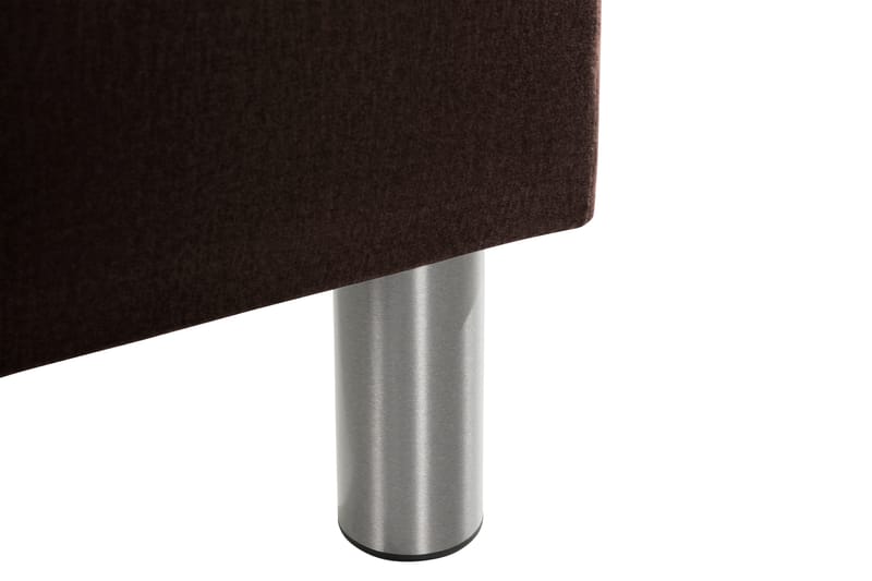 Ella Sängkista 140cm Rutig - Brun/Sammet - Förvaring - Förvaringsmöbler - Förvaringskista & sängkista