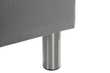 Ella Sängkista 140cm Rutig - Grå/Sammet - Förvaring - Förvaringsmöbler - Förvaringskista & sängkista