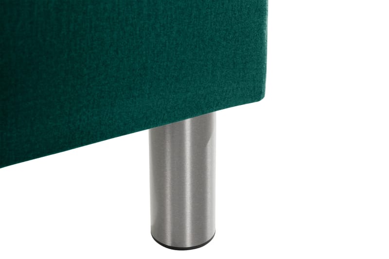 Ella Sängkista 140cm Rutig - Grön/Sammet - Förvaring - Förvaringsmöbler - Förvaringskista & sängkista