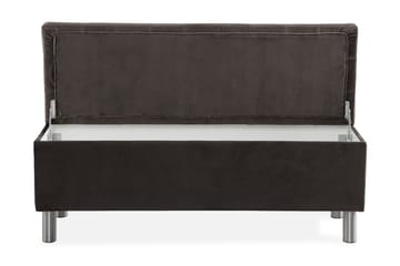 Ella Sängkista 140cm Rutig - Svart - Förvaring - Förvaringsmöbler - Förvaringskista & sängkista