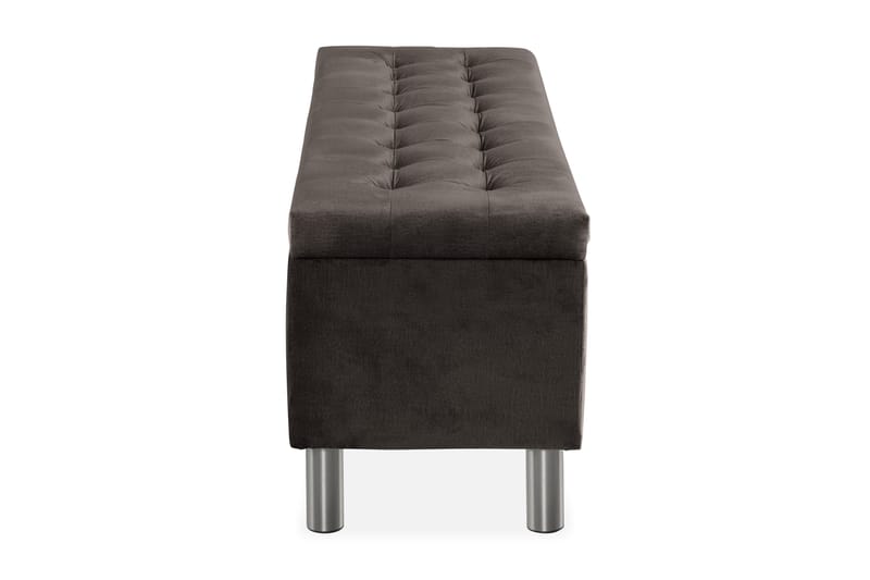 Ella Sängkista 140cm Rutig - Svart - Förvaring - Förvaringsmöbler - Förvaringskista & sängkista