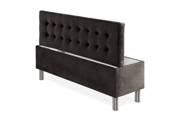 Ella Sängkista 140cm Rutig - Svart - Förvaring - Förvaringsmöbler - Förvaringskista & sängkista