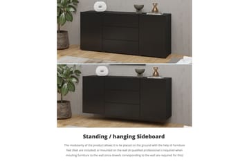 Förvaringskista Speno 140 cm - Svart - Förvaring - Förvaringsmöbler - Förvaringskista & sängkista