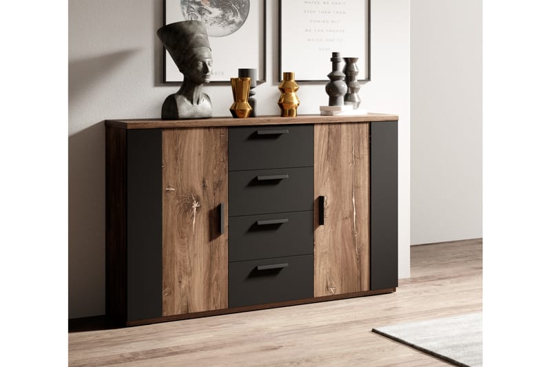 Förvaringskista Urbina 132 cm - Mörkbrun/Svart - Förvaring - Förvaringsmöbler - Förvaringskista & sängkista