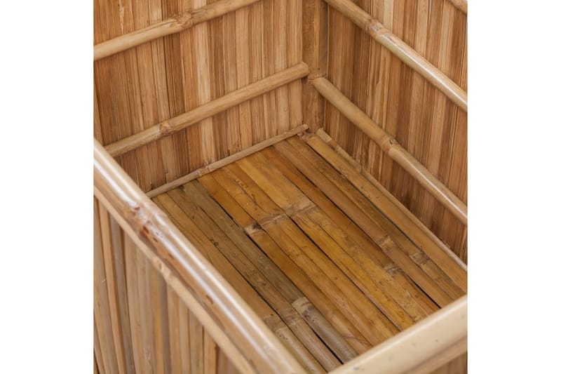 Förvaringslådor i bambu 3 st - Brun - Förvaringskista & sängkista