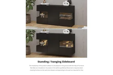 Jestine Förvaringskista 120 cm - Svart - Förvaring - Förvaringsmöbler - Förvaringskista & sängkista