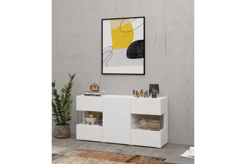 Jestine Förvaringskista 120 cm, Vit