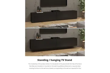 Jestine Förvaringskista 180 cm - Svart - Förvaring - Förvaringsmöbler - Förvaringskista & sängkista