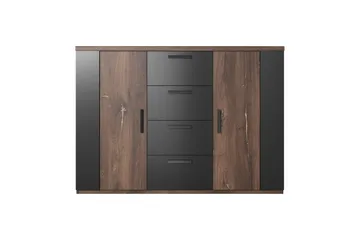 Joannie Förvaringskista 132 cm - Mörkbrun/Svart - Förvaring - Förvaringsmöbler - Förvaringskista & sängkista