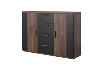 Joannie Förvaringskista 132 cm - Mörkbrun/Svart - Förvaring - Förvaringsmöbler - Förvaringskista & sängkista