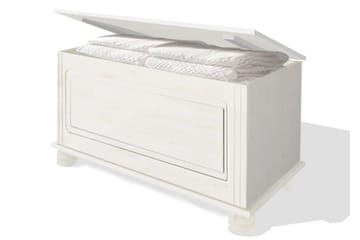 Koffert Fania 85 cm - Vit - Förvaring - Förvaringsmöbler - Förvaringskista & sängkista