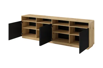 Louetta Förvaringskista 238 cm - Brun/Svart - Förvaring - Förvaringsmöbler - Förvaringskista & sängkista