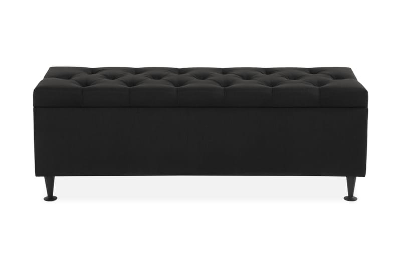 Sängkista Rebeca 140 cm Djuphäftad - Svart - Förvaringskista & sängkista - Sängbänk - Sängförvaring Sängkista Rebeca 140 cm Djuphäftad - Svart - Förvaringskista & sängkista - Sängbänk - Sängförvaring