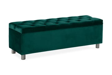 Sängkista Rebeca 140 cm - Grön - Förvaringskista & sängkista - Sängbänk - Sängförvaring