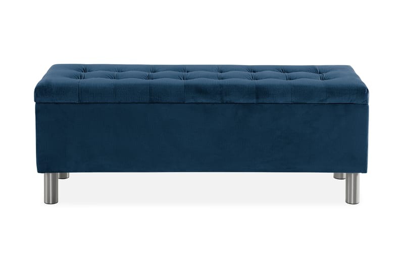 Sängkista Rebeca 140 cm Square - Blå - Förvaring - Förvaringsmöbler - Förvaringskista & sängkista